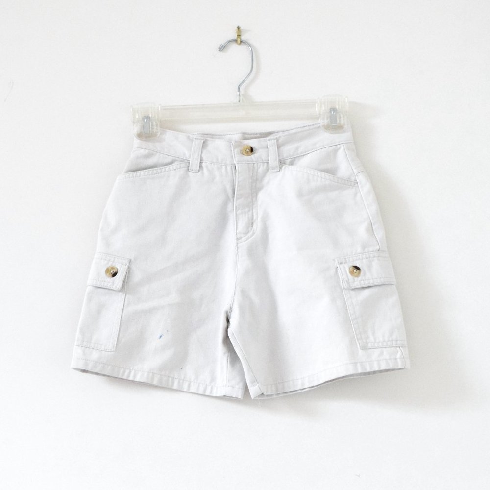 CANYON RIVER BLUES Vintage Cargo Cotton Khaki Shorts | Size 8